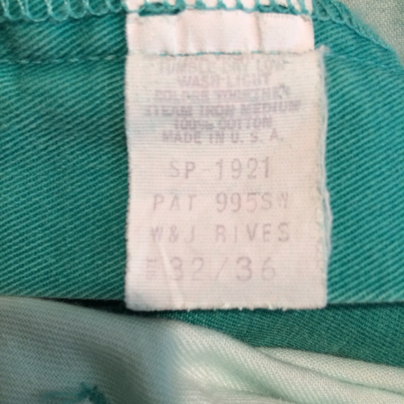 Polo by Ralph Lauren Chino Men's 32x36 Mintgreen - Picture 6 of 6
